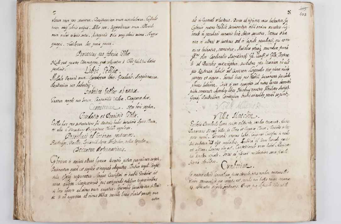 Zdjęcie nr 108 dla obiektu archiwalnego: Visitatio ecclesiarum decanatus Novi Montis, Bythomiensis, Novi Fori, Chodeliensis, Parczoviensis per Rmum Dnum Petrum Skiedzienski Archidiaconum Zawichostensem de anno 1611 peracta