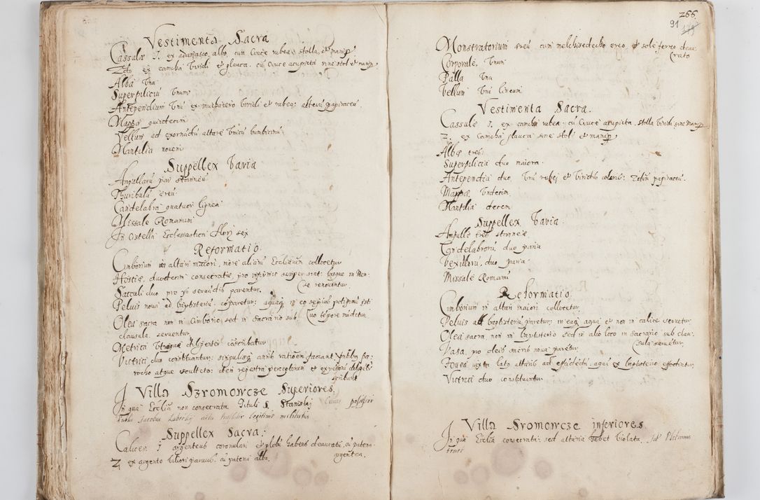 Zdjęcie nr 96 dla obiektu archiwalnego: Visitatio ecclesiarum decanatus Novi Montis, Bythomiensis, Novi Fori, Chodeliensis, Parczoviensis per Rmum Dnum Petrum Skiedzienski Archidiaconum Zawichostensem de anno 1611 peracta