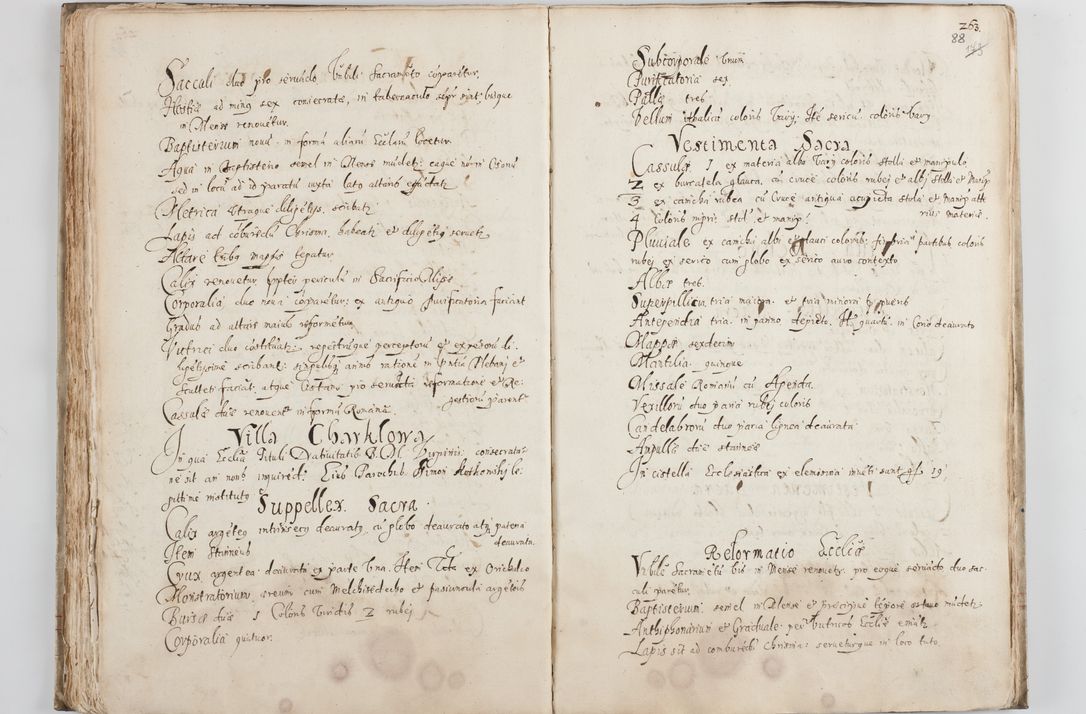 Zdjęcie nr 93 dla obiektu archiwalnego: Visitatio ecclesiarum decanatus Novi Montis, Bythomiensis, Novi Fori, Chodeliensis, Parczoviensis per Rmum Dnum Petrum Skiedzienski Archidiaconum Zawichostensem de anno 1611 peracta