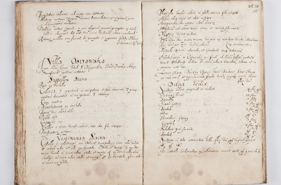 Zdjęcie nr 91 dla obiektu archiwalnego: Visitatio ecclesiarum decanatus Novi Montis, Bythomiensis, Novi Fori, Chodeliensis, Parczoviensis per Rmum Dnum Petrum Skiedzienski Archidiaconum Zawichostensem de anno 1611 peracta