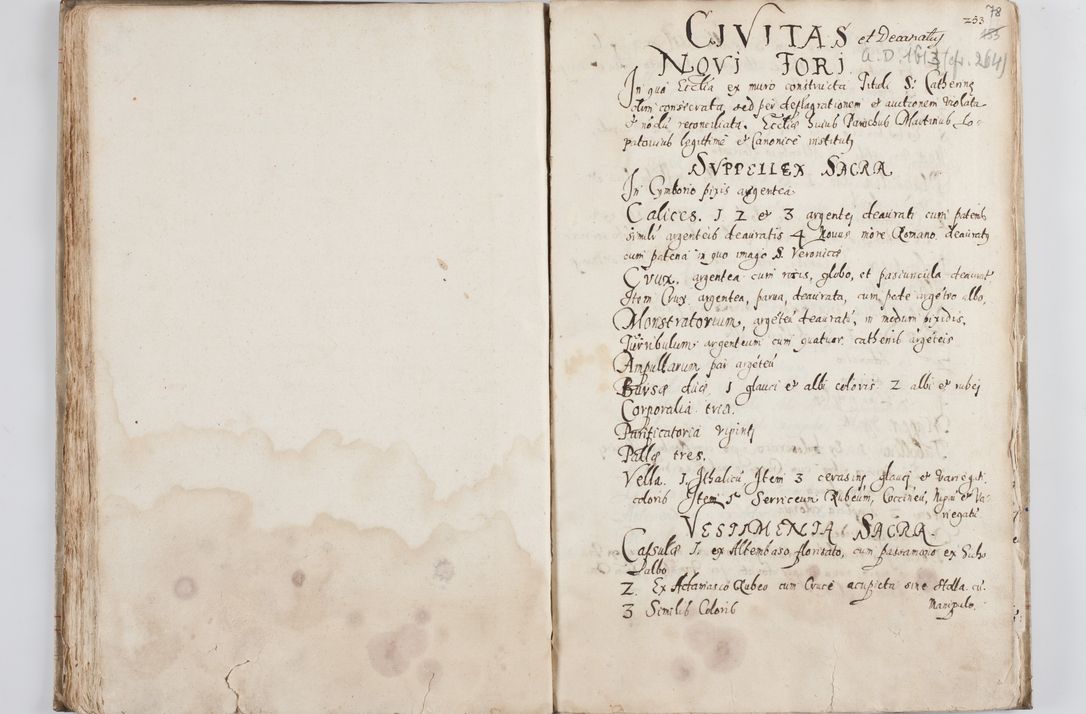 Zdjęcie nr 83 dla obiektu archiwalnego: Visitatio ecclesiarum decanatus Novi Montis, Bythomiensis, Novi Fori, Chodeliensis, Parczoviensis per Rmum Dnum Petrum Skiedzienski Archidiaconum Zawichostensem de anno 1611 peracta