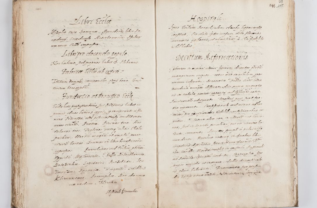 Zdjęcie nr 74 dla obiektu archiwalnego: Visitatio ecclesiarum decanatus Novi Montis, Bythomiensis, Novi Fori, Chodeliensis, Parczoviensis per Rmum Dnum Petrum Skiedzienski Archidiaconum Zawichostensem de anno 1611 peracta