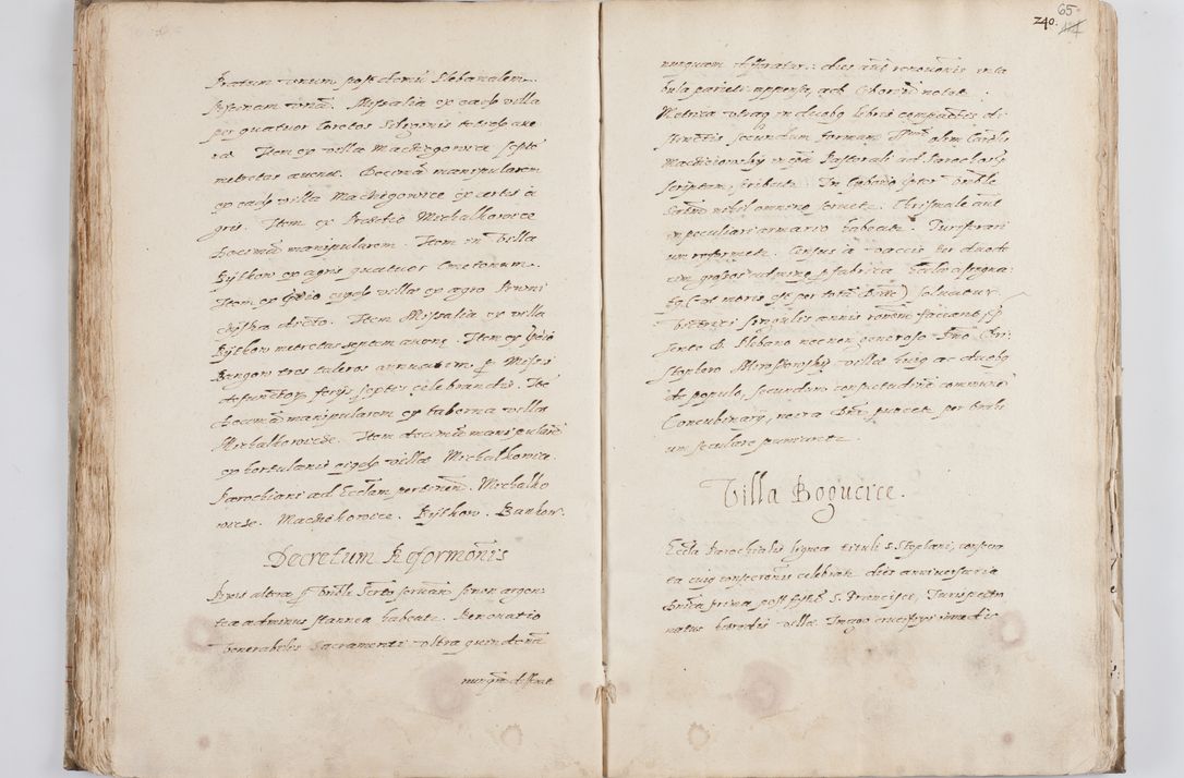 Zdjęcie nr 70 dla obiektu archiwalnego: Visitatio ecclesiarum decanatus Novi Montis, Bythomiensis, Novi Fori, Chodeliensis, Parczoviensis per Rmum Dnum Petrum Skiedzienski Archidiaconum Zawichostensem de anno 1611 peracta