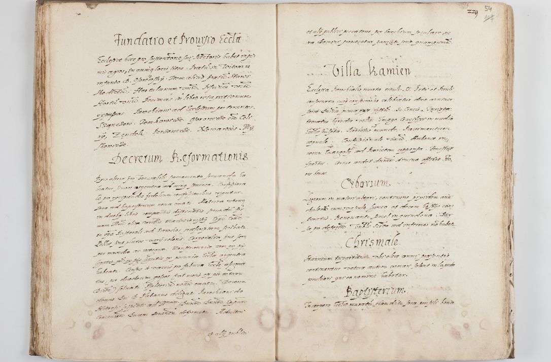 Zdjęcie nr 59 dla obiektu archiwalnego: Visitatio ecclesiarum decanatus Novi Montis, Bythomiensis, Novi Fori, Chodeliensis, Parczoviensis per Rmum Dnum Petrum Skiedzienski Archidiaconum Zawichostensem de anno 1611 peracta