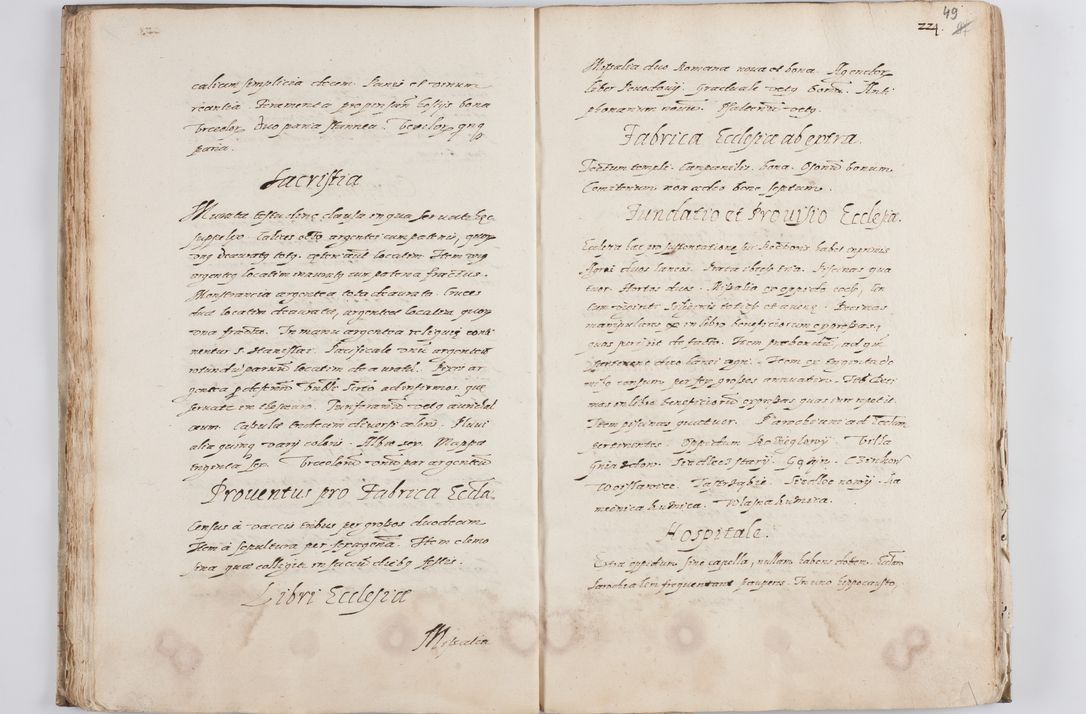 Zdjęcie nr 54 dla obiektu archiwalnego: Visitatio ecclesiarum decanatus Novi Montis, Bythomiensis, Novi Fori, Chodeliensis, Parczoviensis per Rmum Dnum Petrum Skiedzienski Archidiaconum Zawichostensem de anno 1611 peracta