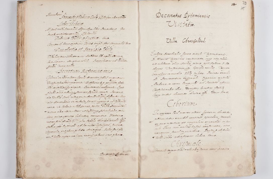 Zdjęcie nr 44 dla obiektu archiwalnego: Visitatio ecclesiarum decanatus Novi Montis, Bythomiensis, Novi Fori, Chodeliensis, Parczoviensis per Rmum Dnum Petrum Skiedzienski Archidiaconum Zawichostensem de anno 1611 peracta