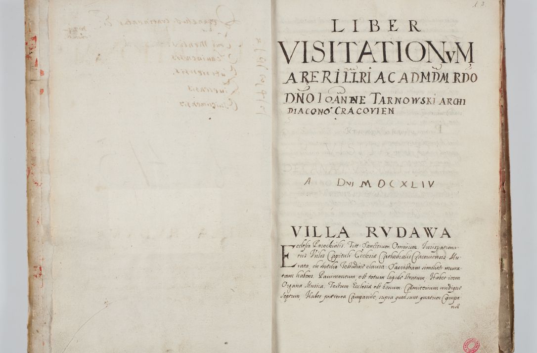 Zdjęcie nr 7 dla obiektu archiwalnego: Liber visitationum a R. D. Joanne Tarnowski, archidiacono Cracoviensi visitatarum ecclesiarum parachialium in decanatibus: Novi Monte, Scavinensi, Zatoriensi, Żiwecensi et Oswiecimensi in annis 1644 - 1647 expeditarum.