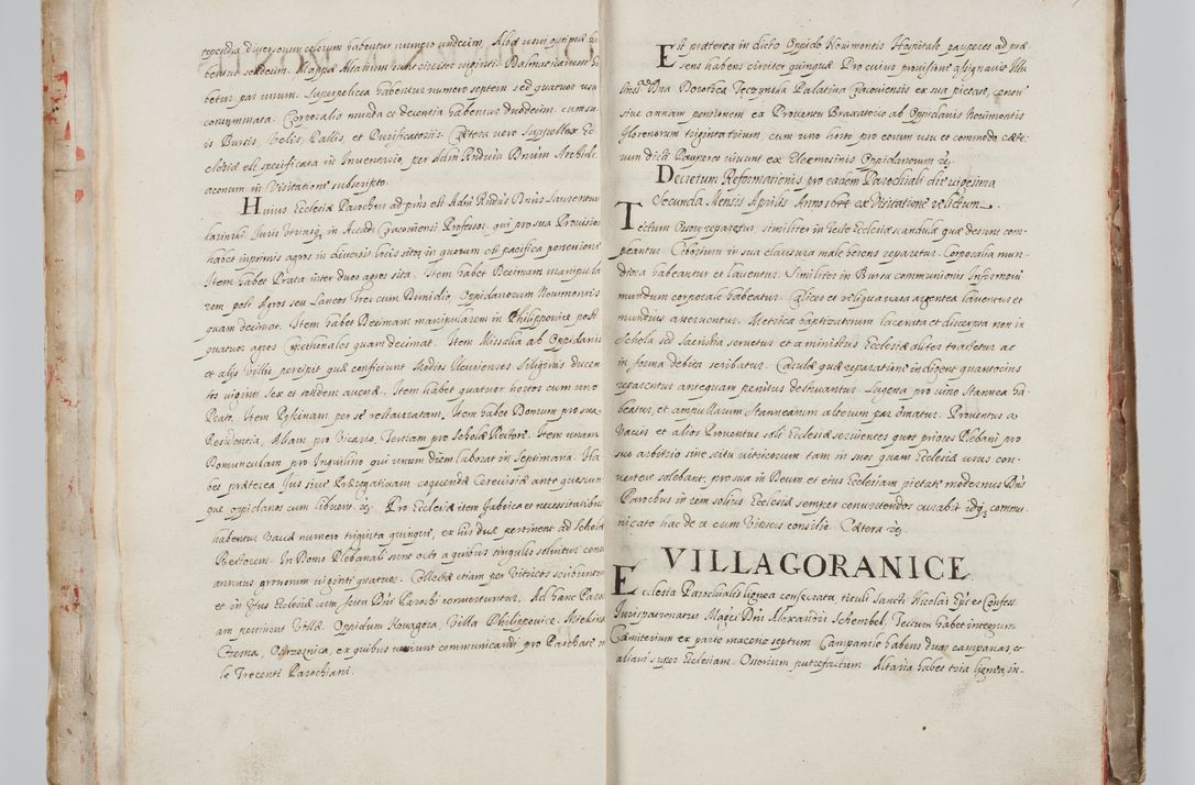 Zdjęcie nr 13 dla obiektu archiwalnego: Liber visitationum a R. D. Joanne Tarnowski, archidiacono Cracoviensi visitatarum ecclesiarum parachialium in decanatibus: Novi Monte, Scavinensi, Zatoriensi, Żiwecensi et Oswiecimensi in annis 1644 - 1647 expeditarum.
