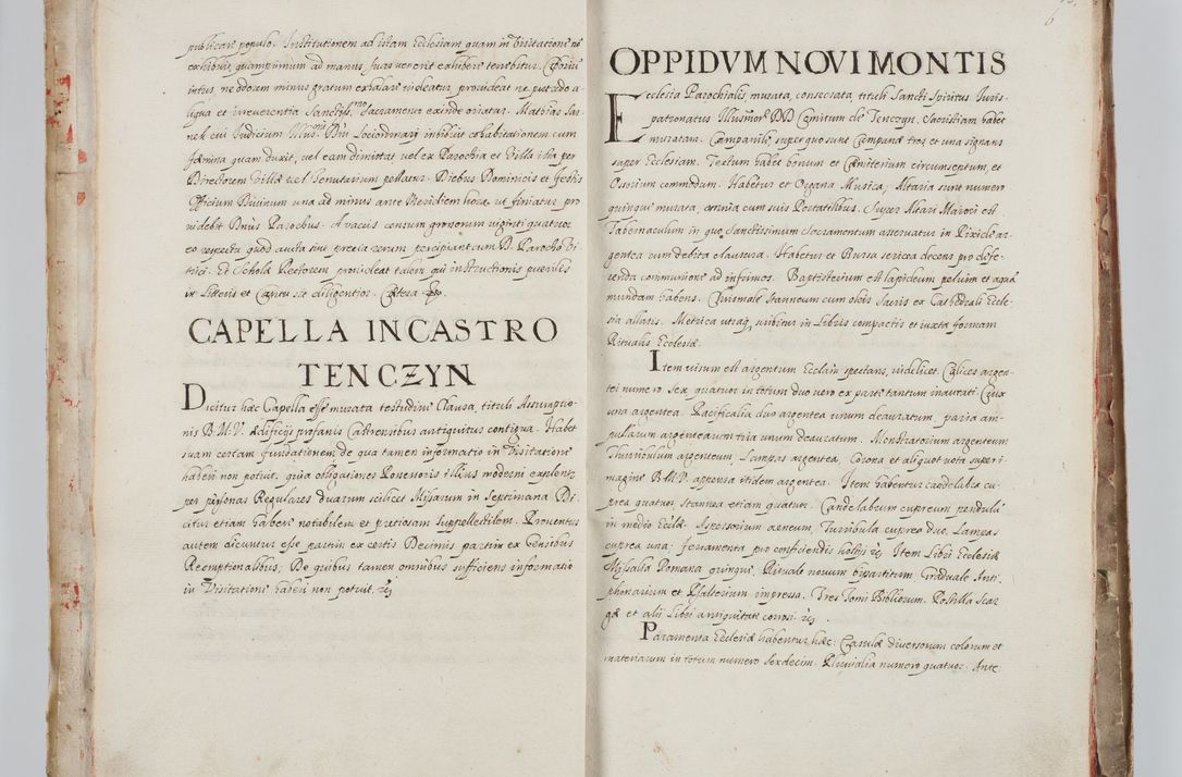 Zdjęcie nr 12 dla obiektu archiwalnego: Liber visitationum a R. D. Joanne Tarnowski, archidiacono Cracoviensi visitatarum ecclesiarum parachialium in decanatibus: Novi Monte, Scavinensi, Zatoriensi, Żiwecensi et Oswiecimensi in annis 1644 - 1647 expeditarum.