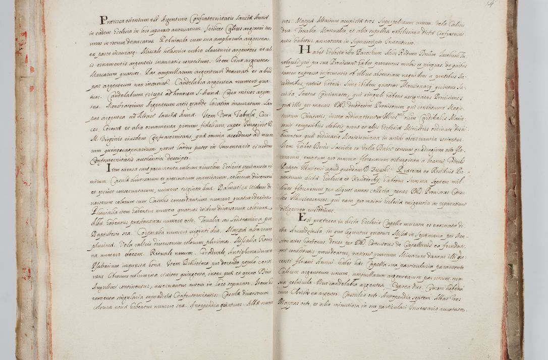 Zdjęcie nr 20 dla obiektu archiwalnego: Liber visitationum a R. D. Joanne Tarnowski, archidiacono Cracoviensi visitatarum ecclesiarum parachialium in decanatibus: Novi Monte, Scavinensi, Zatoriensi, Żiwecensi et Oswiecimensi in annis 1644 - 1647 expeditarum.