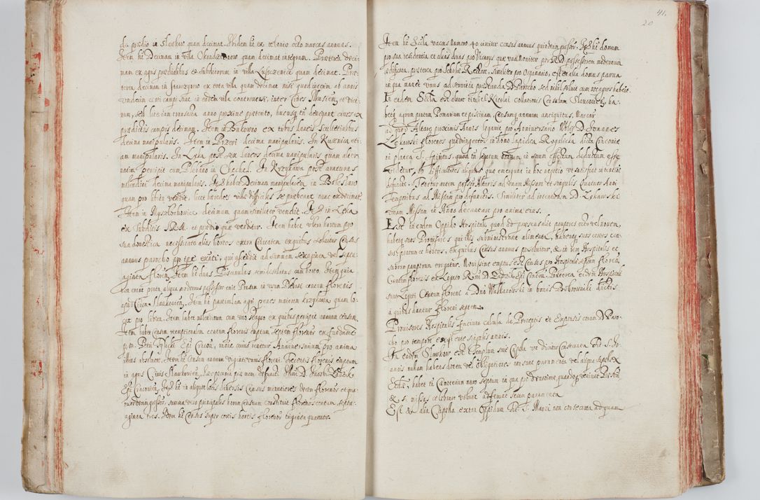 Zdjęcie nr 27 dla obiektu archiwalnego: Liber visitationum a R. D. Joanne Tarnowski, archidiacono Cracoviensi visitatarum ecclesiarum parachialium in decanatibus: Novi Monte, Scavinensi, Zatoriensi, Żiwecensi et Oswiecimensi in annis 1644 - 1647 expeditarum.