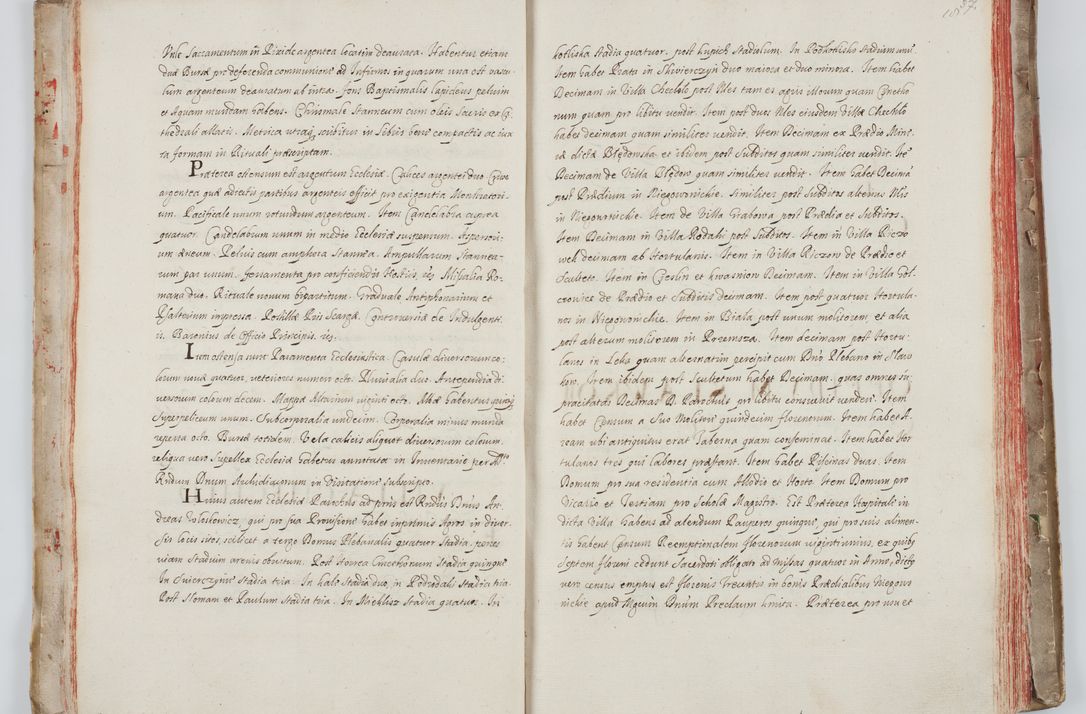 Zdjęcie nr 24 dla obiektu archiwalnego: Liber visitationum a R. D. Joanne Tarnowski, archidiacono Cracoviensi visitatarum ecclesiarum parachialium in decanatibus: Novi Monte, Scavinensi, Zatoriensi, Żiwecensi et Oswiecimensi in annis 1644 - 1647 expeditarum.