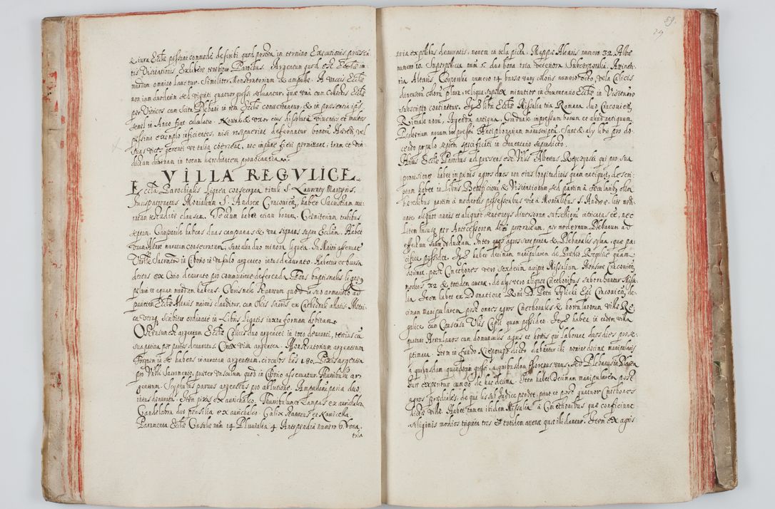 Zdjęcie nr 37 dla obiektu archiwalnego: Liber visitationum a R. D. Joanne Tarnowski, archidiacono Cracoviensi visitatarum ecclesiarum parachialium in decanatibus: Novi Monte, Scavinensi, Zatoriensi, Żiwecensi et Oswiecimensi in annis 1644 - 1647 expeditarum.