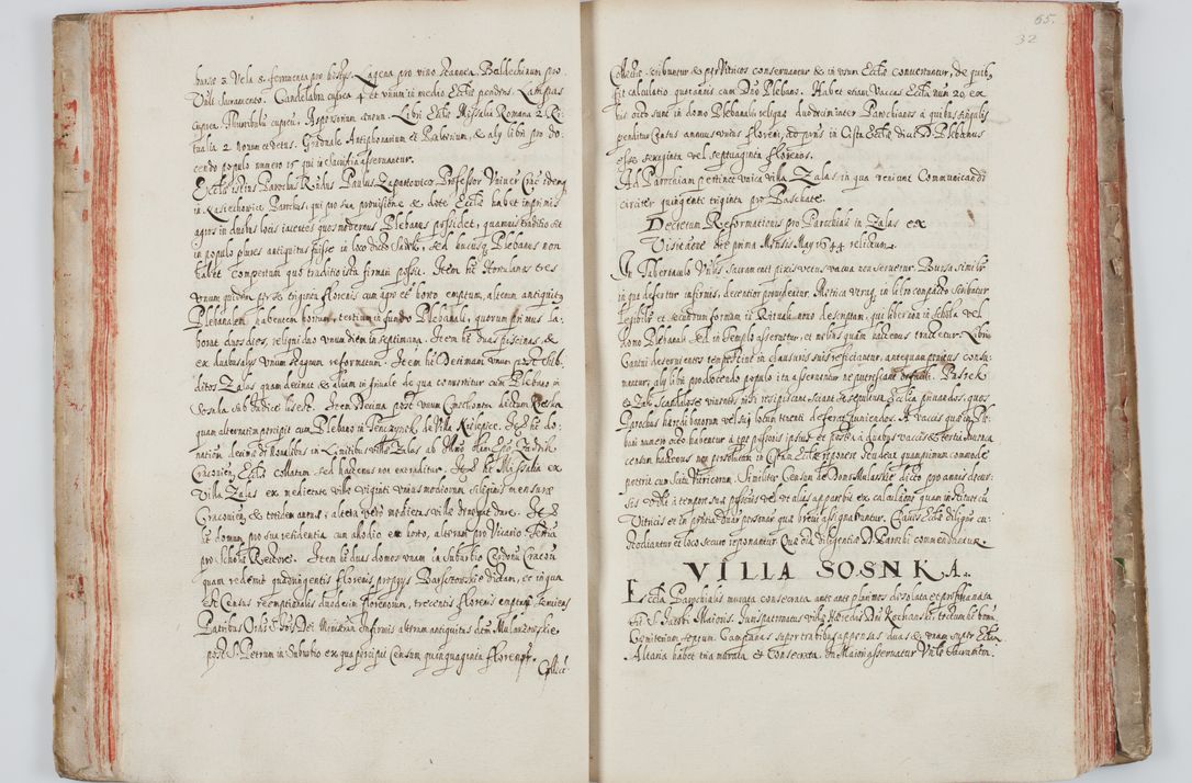 Zdjęcie nr 41 dla obiektu archiwalnego: Liber visitationum a R. D. Joanne Tarnowski, archidiacono Cracoviensi visitatarum ecclesiarum parachialium in decanatibus: Novi Monte, Scavinensi, Zatoriensi, Żiwecensi et Oswiecimensi in annis 1644 - 1647 expeditarum.