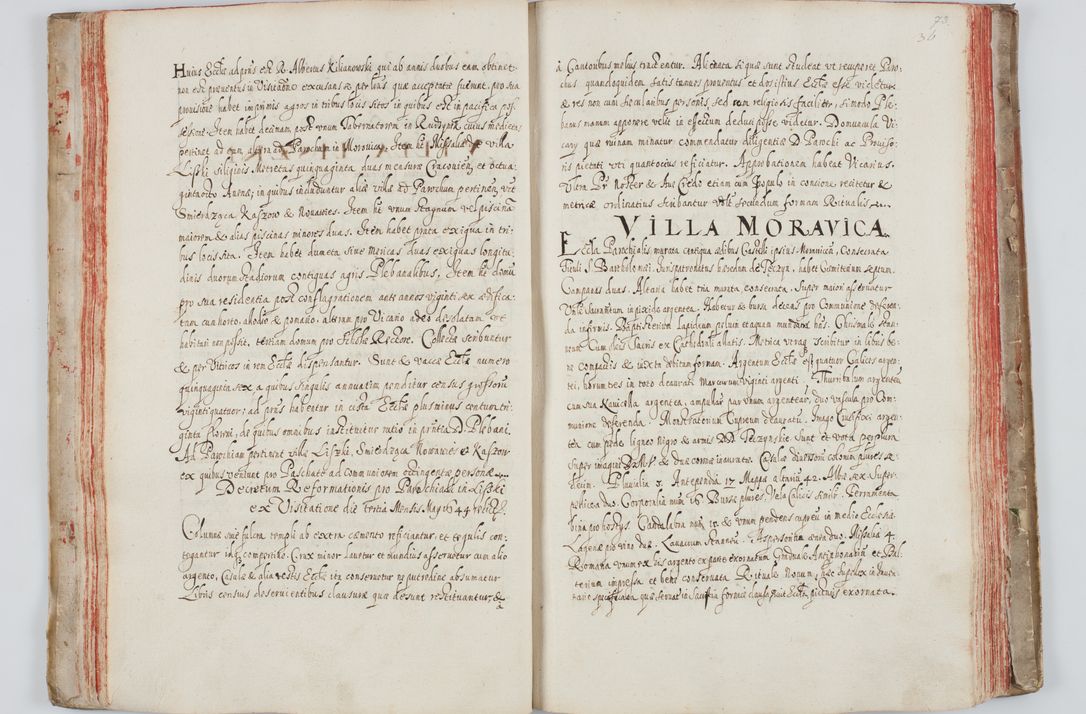 Zdjęcie nr 46 dla obiektu archiwalnego: Liber visitationum a R. D. Joanne Tarnowski, archidiacono Cracoviensi visitatarum ecclesiarum parachialium in decanatibus: Novi Monte, Scavinensi, Zatoriensi, Żiwecensi et Oswiecimensi in annis 1644 - 1647 expeditarum.