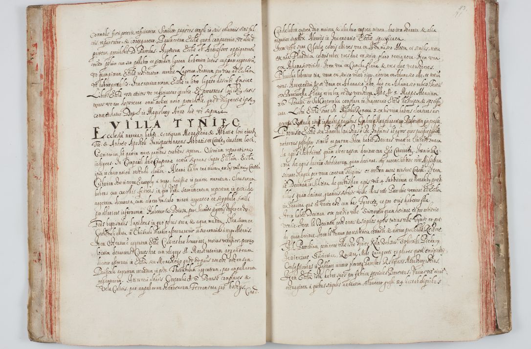 Zdjęcie nr 52 dla obiektu archiwalnego: Liber visitationum a R. D. Joanne Tarnowski, archidiacono Cracoviensi visitatarum ecclesiarum parachialium in decanatibus: Novi Monte, Scavinensi, Zatoriensi, Żiwecensi et Oswiecimensi in annis 1644 - 1647 expeditarum.