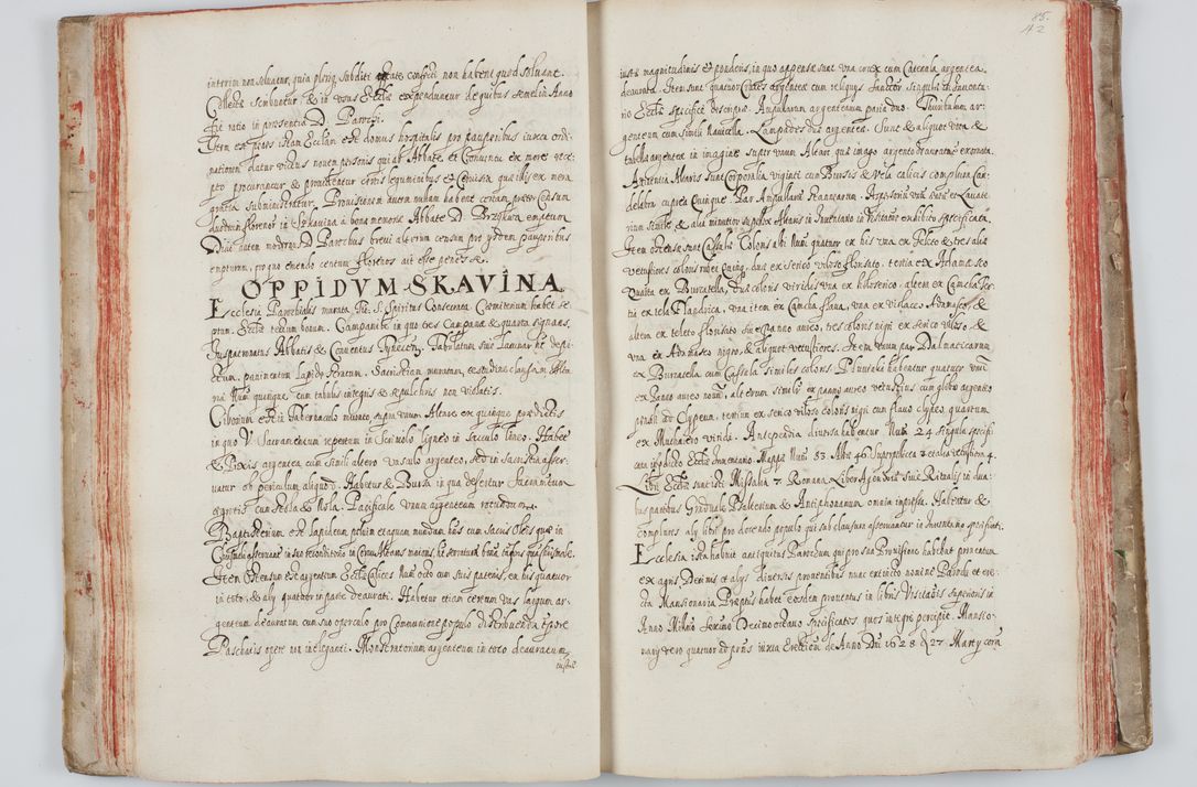 Zdjęcie nr 53 dla obiektu archiwalnego: Liber visitationum a R. D. Joanne Tarnowski, archidiacono Cracoviensi visitatarum ecclesiarum parachialium in decanatibus: Novi Monte, Scavinensi, Zatoriensi, Żiwecensi et Oswiecimensi in annis 1644 - 1647 expeditarum.