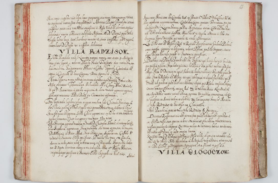 Zdjęcie nr 55 dla obiektu archiwalnego: Liber visitationum a R. D. Joanne Tarnowski, archidiacono Cracoviensi visitatarum ecclesiarum parachialium in decanatibus: Novi Monte, Scavinensi, Zatoriensi, Żiwecensi et Oswiecimensi in annis 1644 - 1647 expeditarum.