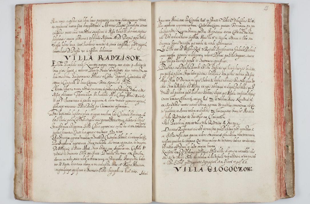 Zdjęcie nr 56 dla obiektu archiwalnego: Liber visitationum a R. D. Joanne Tarnowski, archidiacono Cracoviensi visitatarum ecclesiarum parachialium in decanatibus: Novi Monte, Scavinensi, Zatoriensi, Żiwecensi et Oswiecimensi in annis 1644 - 1647 expeditarum.