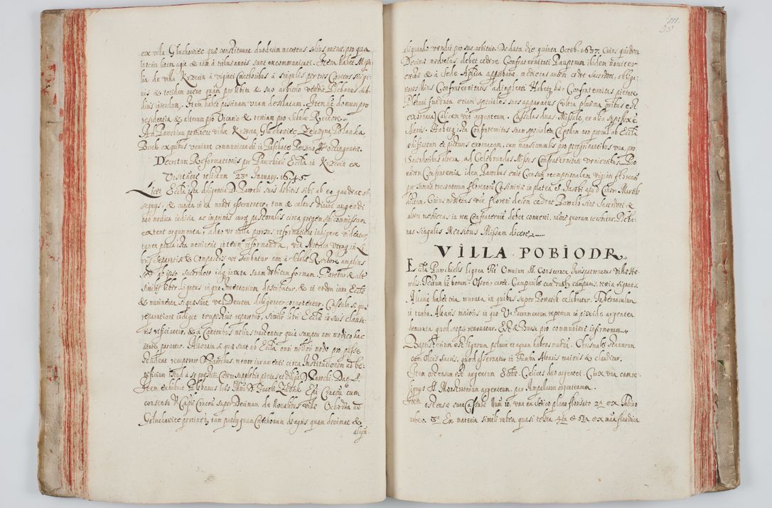 Zdjęcie nr 68 dla obiektu archiwalnego: Liber visitationum a R. D. Joanne Tarnowski, archidiacono Cracoviensi visitatarum ecclesiarum parachialium in decanatibus: Novi Monte, Scavinensi, Zatoriensi, Żiwecensi et Oswiecimensi in annis 1644 - 1647 expeditarum.