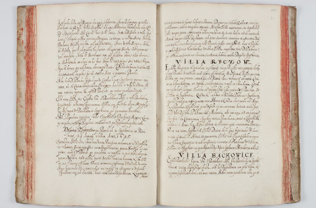 Zdjęcie nr 75 dla obiektu archiwalnego: Liber visitationum a R. D. Joanne Tarnowski, archidiacono Cracoviensi visitatarum ecclesiarum parachialium in decanatibus: Novi Monte, Scavinensi, Zatoriensi, Żiwecensi et Oswiecimensi in annis 1644 - 1647 expeditarum.