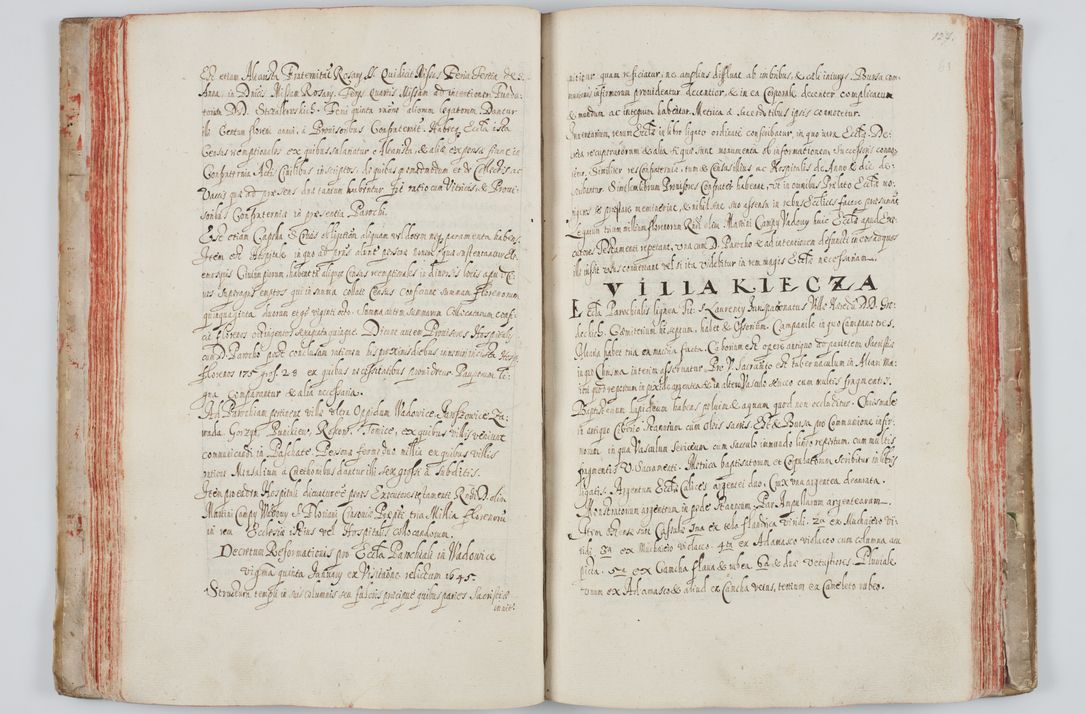 Zdjęcie nr 78 dla obiektu archiwalnego: Liber visitationum a R. D. Joanne Tarnowski, archidiacono Cracoviensi visitatarum ecclesiarum parachialium in decanatibus: Novi Monte, Scavinensi, Zatoriensi, Żiwecensi et Oswiecimensi in annis 1644 - 1647 expeditarum.