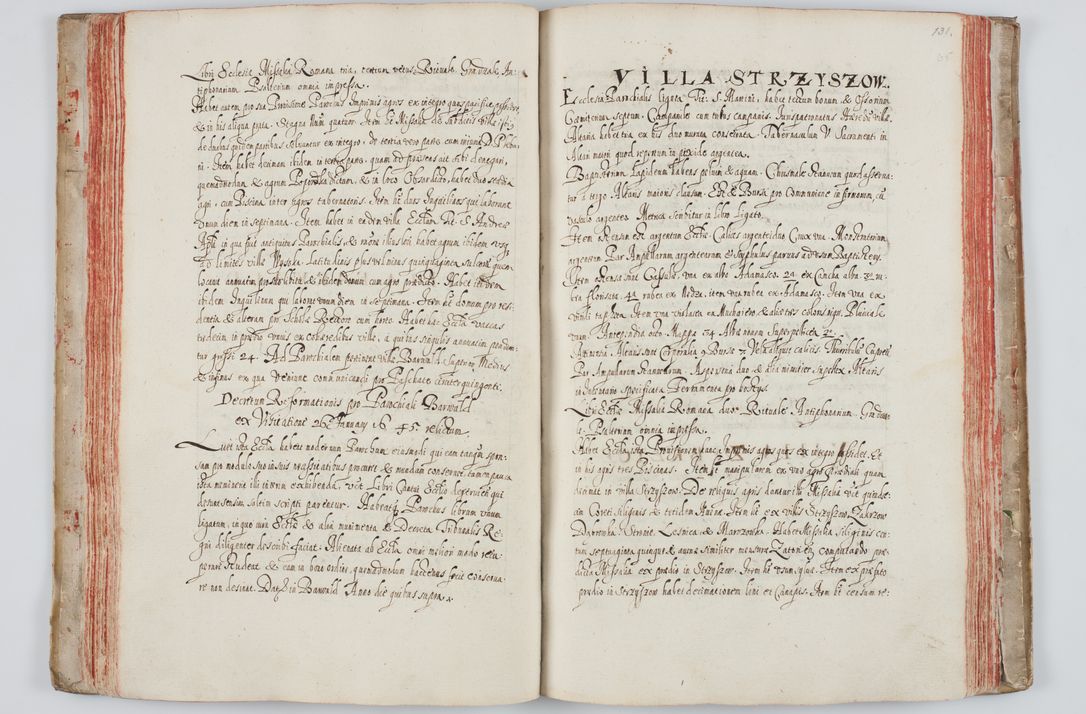 Zdjęcie nr 81 dla obiektu archiwalnego: Liber visitationum a R. D. Joanne Tarnowski, archidiacono Cracoviensi visitatarum ecclesiarum parachialium in decanatibus: Novi Monte, Scavinensi, Zatoriensi, Żiwecensi et Oswiecimensi in annis 1644 - 1647 expeditarum.