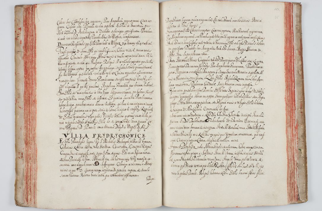 Zdjęcie nr 91 dla obiektu archiwalnego: Liber visitationum a R. D. Joanne Tarnowski, archidiacono Cracoviensi visitatarum ecclesiarum parachialium in decanatibus: Novi Monte, Scavinensi, Zatoriensi, Żiwecensi et Oswiecimensi in annis 1644 - 1647 expeditarum.