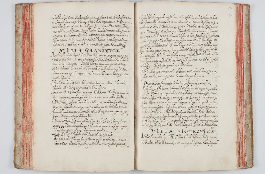 Zdjęcie nr 93 dla obiektu archiwalnego: Liber visitationum a R. D. Joanne Tarnowski, archidiacono Cracoviensi visitatarum ecclesiarum parachialium in decanatibus: Novi Monte, Scavinensi, Zatoriensi, Żiwecensi et Oswiecimensi in annis 1644 - 1647 expeditarum.