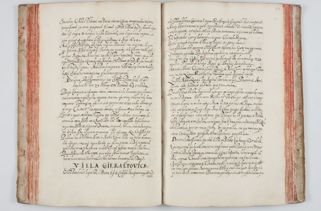 Zdjęcie nr 92 dla obiektu archiwalnego: Liber visitationum a R. D. Joanne Tarnowski, archidiacono Cracoviensi visitatarum ecclesiarum parachialium in decanatibus: Novi Monte, Scavinensi, Zatoriensi, Żiwecensi et Oswiecimensi in annis 1644 - 1647 expeditarum.