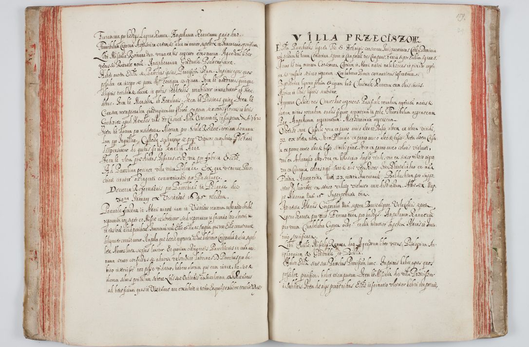 Zdjęcie nr 95 dla obiektu archiwalnego: Liber visitationum a R. D. Joanne Tarnowski, archidiacono Cracoviensi visitatarum ecclesiarum parachialium in decanatibus: Novi Monte, Scavinensi, Zatoriensi, Żiwecensi et Oswiecimensi in annis 1644 - 1647 expeditarum.