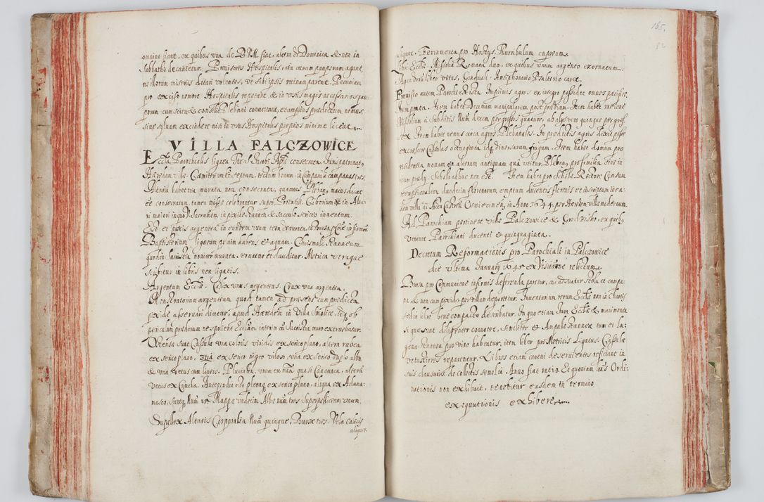 Zdjęcie nr 98 dla obiektu archiwalnego: Liber visitationum a R. D. Joanne Tarnowski, archidiacono Cracoviensi visitatarum ecclesiarum parachialium in decanatibus: Novi Monte, Scavinensi, Zatoriensi, Żiwecensi et Oswiecimensi in annis 1644 - 1647 expeditarum.