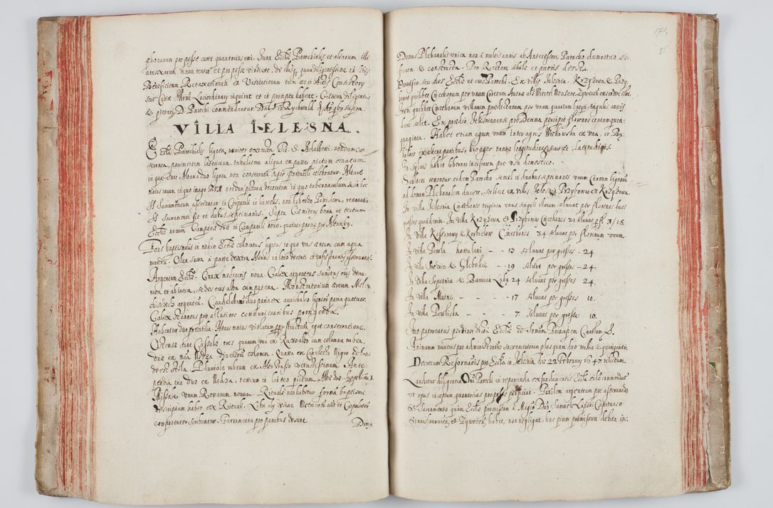 Zdjęcie nr 101 dla obiektu archiwalnego: Liber visitationum a R. D. Joanne Tarnowski, archidiacono Cracoviensi visitatarum ecclesiarum parachialium in decanatibus: Novi Monte, Scavinensi, Zatoriensi, Żiwecensi et Oswiecimensi in annis 1644 - 1647 expeditarum.