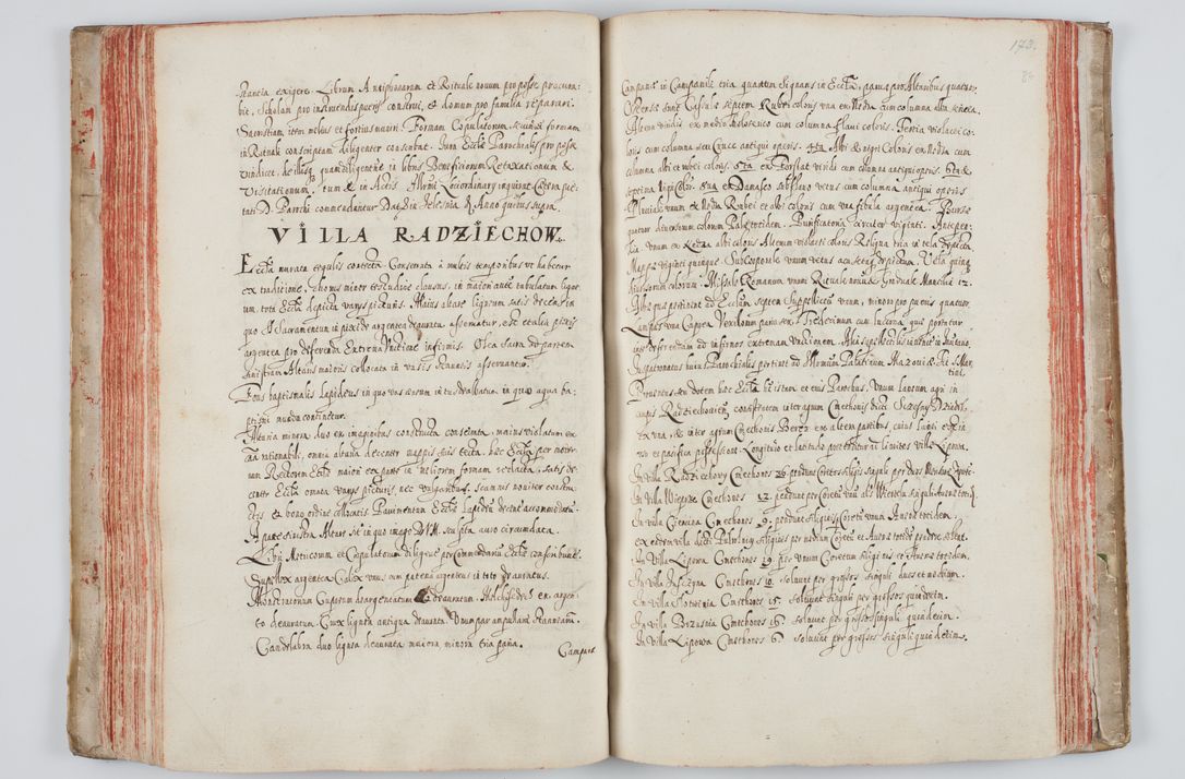 Zdjęcie nr 102 dla obiektu archiwalnego: Liber visitationum a R. D. Joanne Tarnowski, archidiacono Cracoviensi visitatarum ecclesiarum parachialium in decanatibus: Novi Monte, Scavinensi, Zatoriensi, Żiwecensi et Oswiecimensi in annis 1644 - 1647 expeditarum.