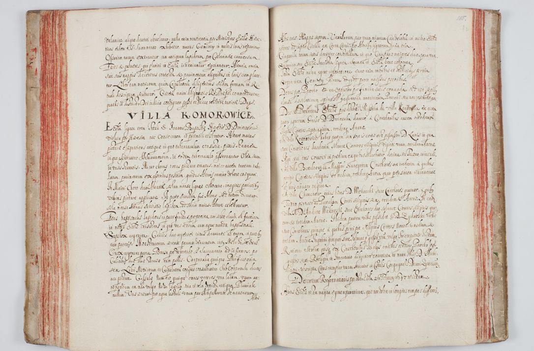 Zdjęcie nr 108 dla obiektu archiwalnego: Liber visitationum a R. D. Joanne Tarnowski, archidiacono Cracoviensi visitatarum ecclesiarum parachialium in decanatibus: Novi Monte, Scavinensi, Zatoriensi, Żiwecensi et Oswiecimensi in annis 1644 - 1647 expeditarum.