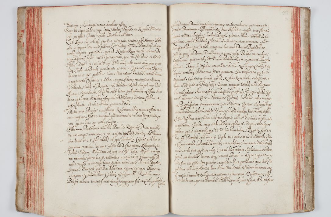 Zdjęcie nr 112 dla obiektu archiwalnego: Liber visitationum a R. D. Joanne Tarnowski, archidiacono Cracoviensi visitatarum ecclesiarum parachialium in decanatibus: Novi Monte, Scavinensi, Zatoriensi, Żiwecensi et Oswiecimensi in annis 1644 - 1647 expeditarum.