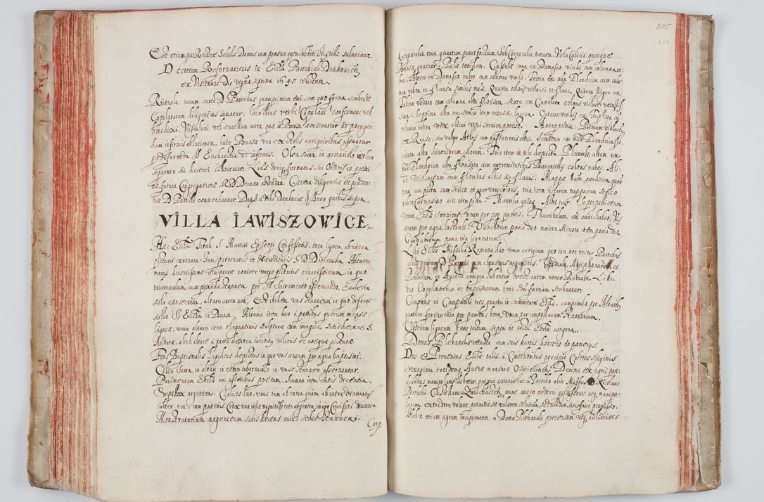 Zdjęcie nr 119 dla obiektu archiwalnego: Liber visitationum a R. D. Joanne Tarnowski, archidiacono Cracoviensi visitatarum ecclesiarum parachialium in decanatibus: Novi Monte, Scavinensi, Zatoriensi, Żiwecensi et Oswiecimensi in annis 1644 - 1647 expeditarum.