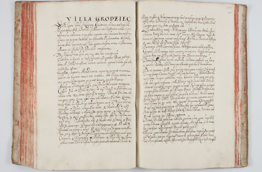 Zdjęcie nr 132 dla obiektu archiwalnego: Liber visitationum a R. D. Joanne Tarnowski, archidiacono Cracoviensi visitatarum ecclesiarum parachialium in decanatibus: Novi Monte, Scavinensi, Zatoriensi, Żiwecensi et Oswiecimensi in annis 1644 - 1647 expeditarum.