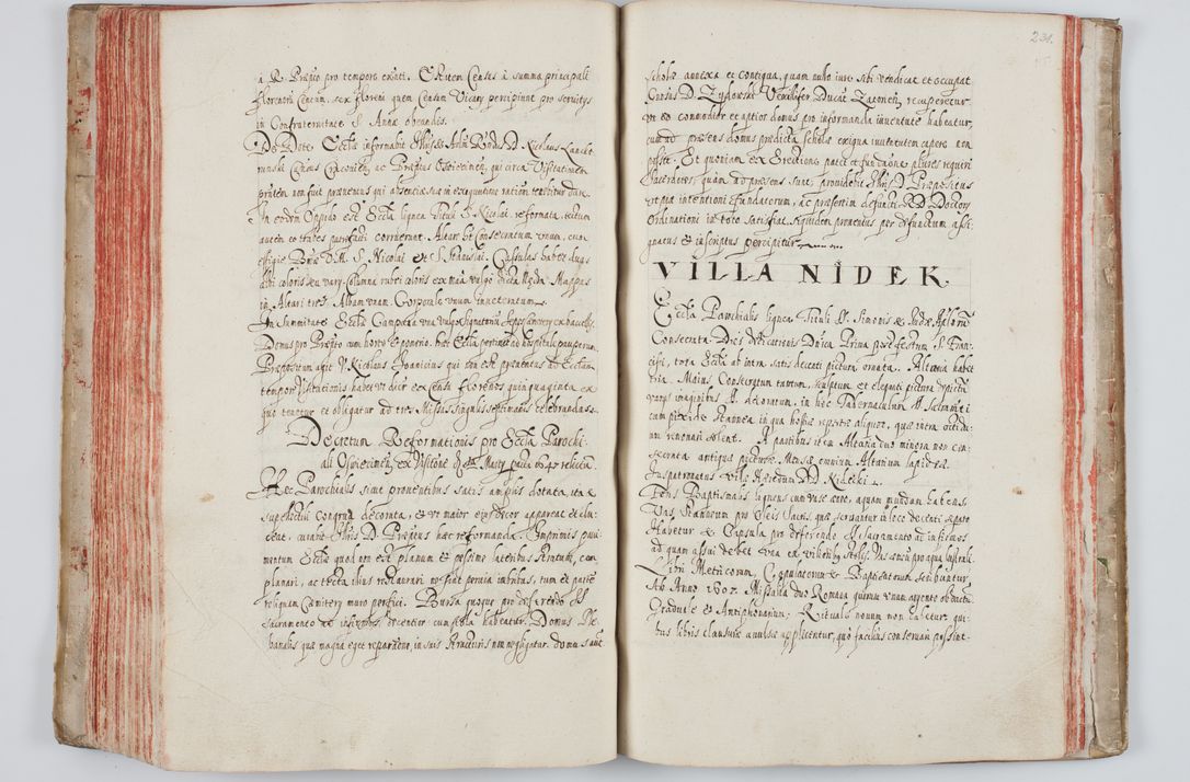 Zdjęcie nr 138 dla obiektu archiwalnego: Liber visitationum a R. D. Joanne Tarnowski, archidiacono Cracoviensi visitatarum ecclesiarum parachialium in decanatibus: Novi Monte, Scavinensi, Zatoriensi, Żiwecensi et Oswiecimensi in annis 1644 - 1647 expeditarum.