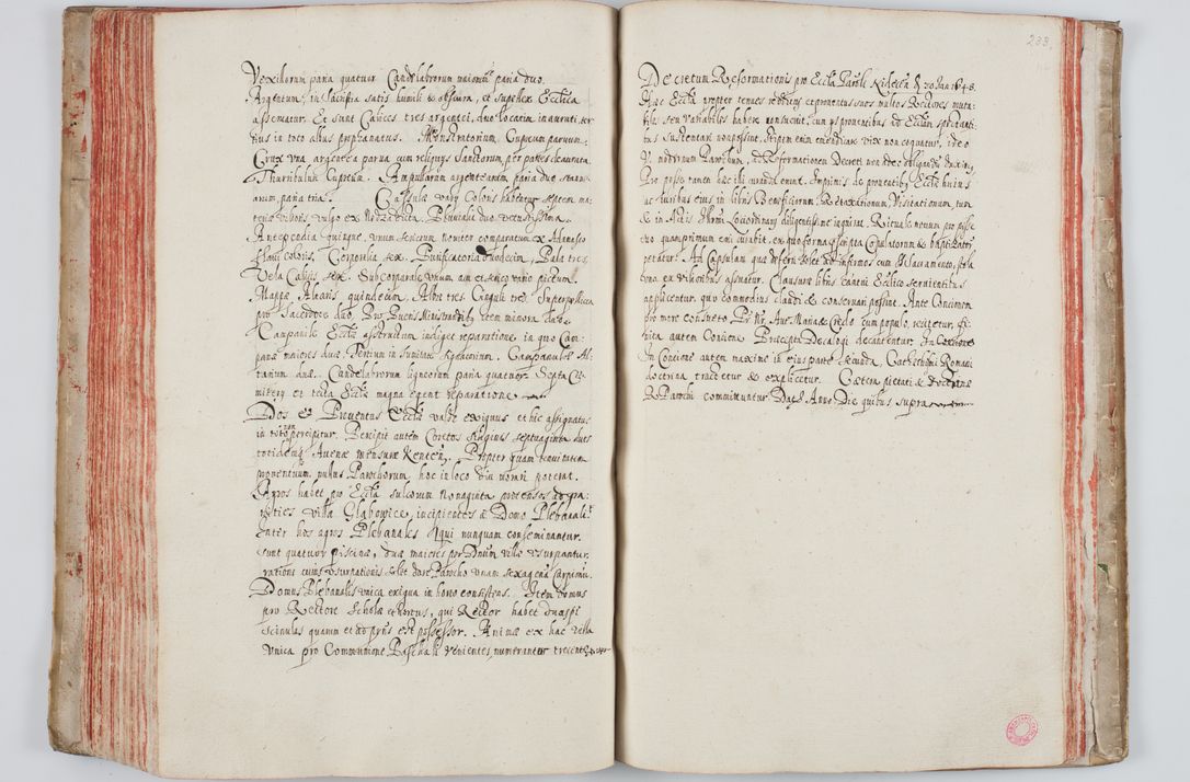 Zdjęcie nr 139 dla obiektu archiwalnego: Liber visitationum a R. D. Joanne Tarnowski, archidiacono Cracoviensi visitatarum ecclesiarum parachialium in decanatibus: Novi Monte, Scavinensi, Zatoriensi, Żiwecensi et Oswiecimensi in annis 1644 - 1647 expeditarum.