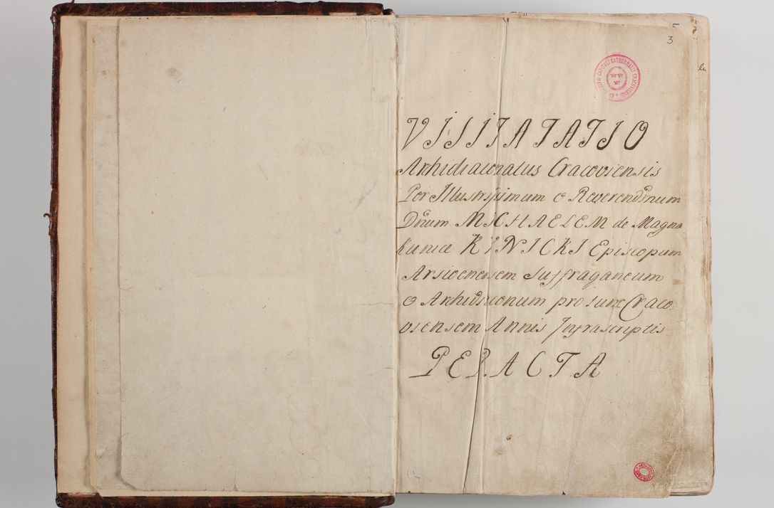 Zdjęcie nr 8 dla obiektu archiwalnego: Wizytacja kanoniczna przeprowadzona w dn. 28 kwietnia 1728 r. przez bpa Michała Kunickiego...