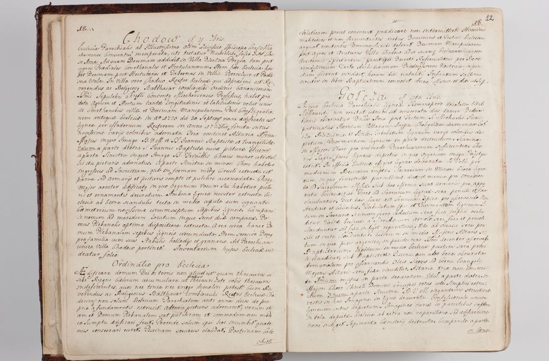 Zdjęcie nr 17 dla obiektu archiwalnego: Wizytacja kanoniczna przeprowadzona w dn. 28 kwietnia 1728 r. przez bpa Michała Kunickiego...