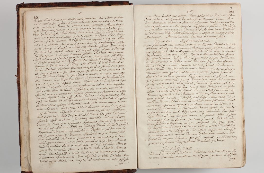 Zdjęcie nr 14 dla obiektu archiwalnego: Wizytacja kanoniczna przeprowadzona w dn. 28 kwietnia 1728 r. przez bpa Michała Kunickiego...