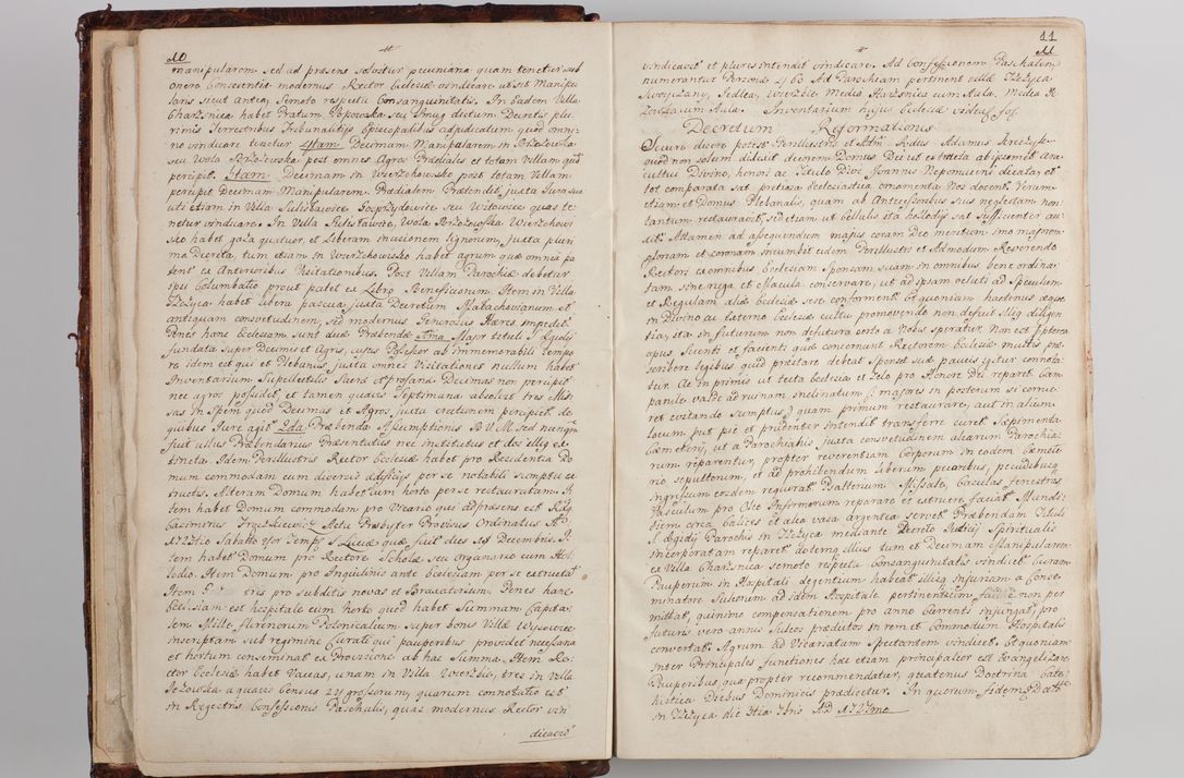 Zdjęcie nr 16 dla obiektu archiwalnego: Wizytacja kanoniczna przeprowadzona w dn. 28 kwietnia 1728 r. przez bpa Michała Kunickiego...