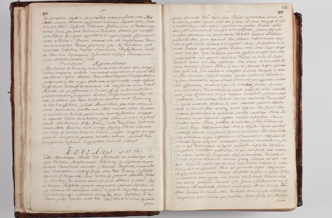 Zdjęcie nr 27 dla obiektu archiwalnego: Wizytacja kanoniczna przeprowadzona w dn. 28 kwietnia 1728 r. przez bpa Michała Kunickiego...