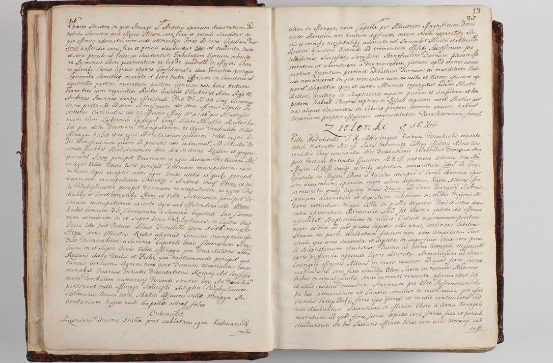 Zdjęcie nr 24 dla obiektu archiwalnego: Wizytacja kanoniczna przeprowadzona w dn. 28 kwietnia 1728 r. przez bpa Michała Kunickiego...