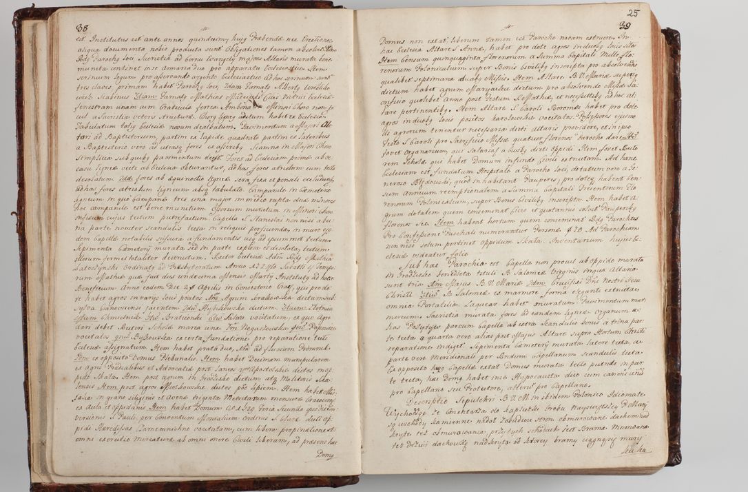 Zdjęcie nr 30 dla obiektu archiwalnego: Wizytacja kanoniczna przeprowadzona w dn. 28 kwietnia 1728 r. przez bpa Michała Kunickiego...