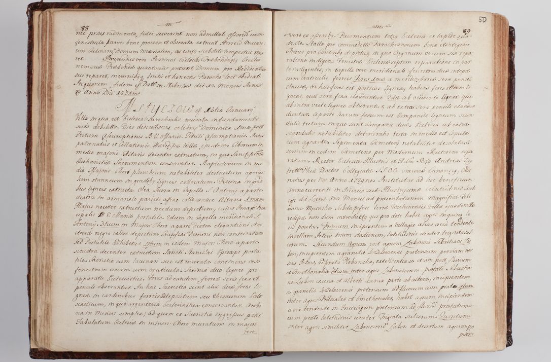 Zdjęcie nr 57 dla obiektu archiwalnego: Wizytacja kanoniczna przeprowadzona w dn. 28 kwietnia 1728 r. przez bpa Michała Kunickiego...