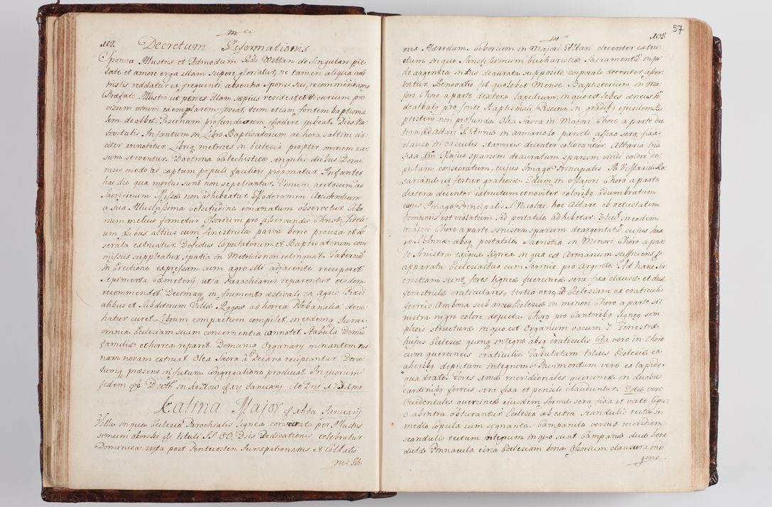 Zdjęcie nr 64 dla obiektu archiwalnego: Wizytacja kanoniczna przeprowadzona w dn. 28 kwietnia 1728 r. przez bpa Michała Kunickiego...