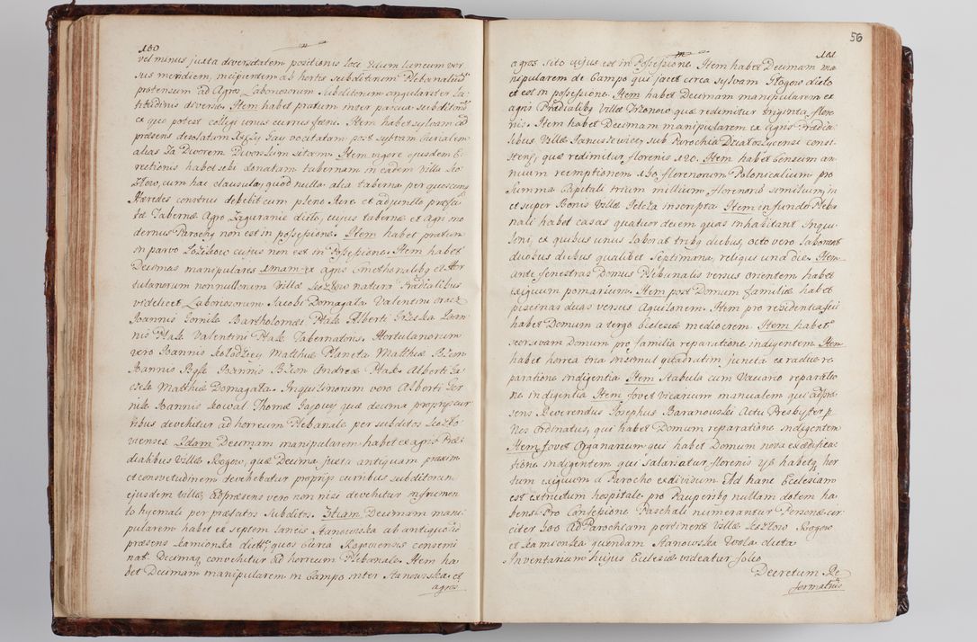 Zdjęcie nr 63 dla obiektu archiwalnego: Wizytacja kanoniczna przeprowadzona w dn. 28 kwietnia 1728 r. przez bpa Michała Kunickiego...